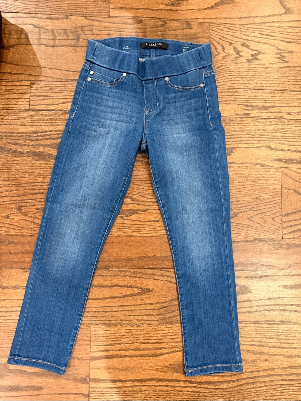 Liverpool Jeans Company Dark Blue Pull-On Jeggings
